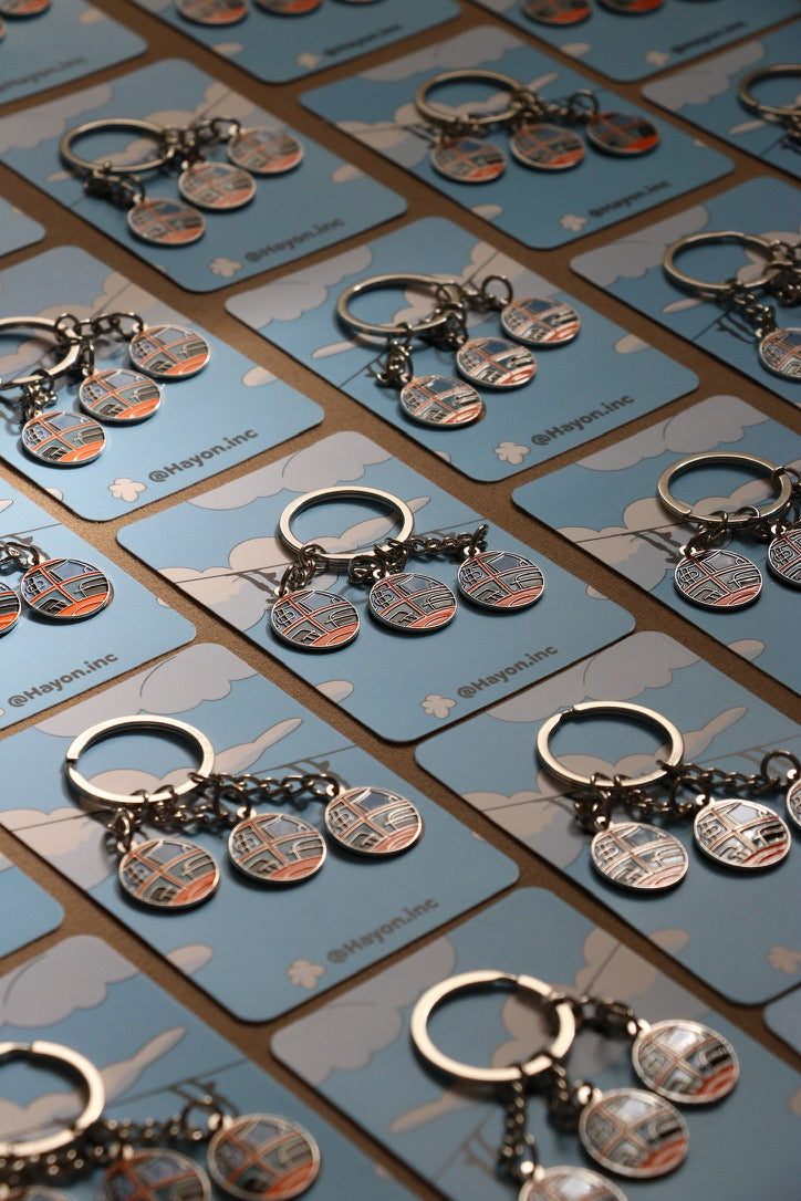 Cablecar Keychain רכבל