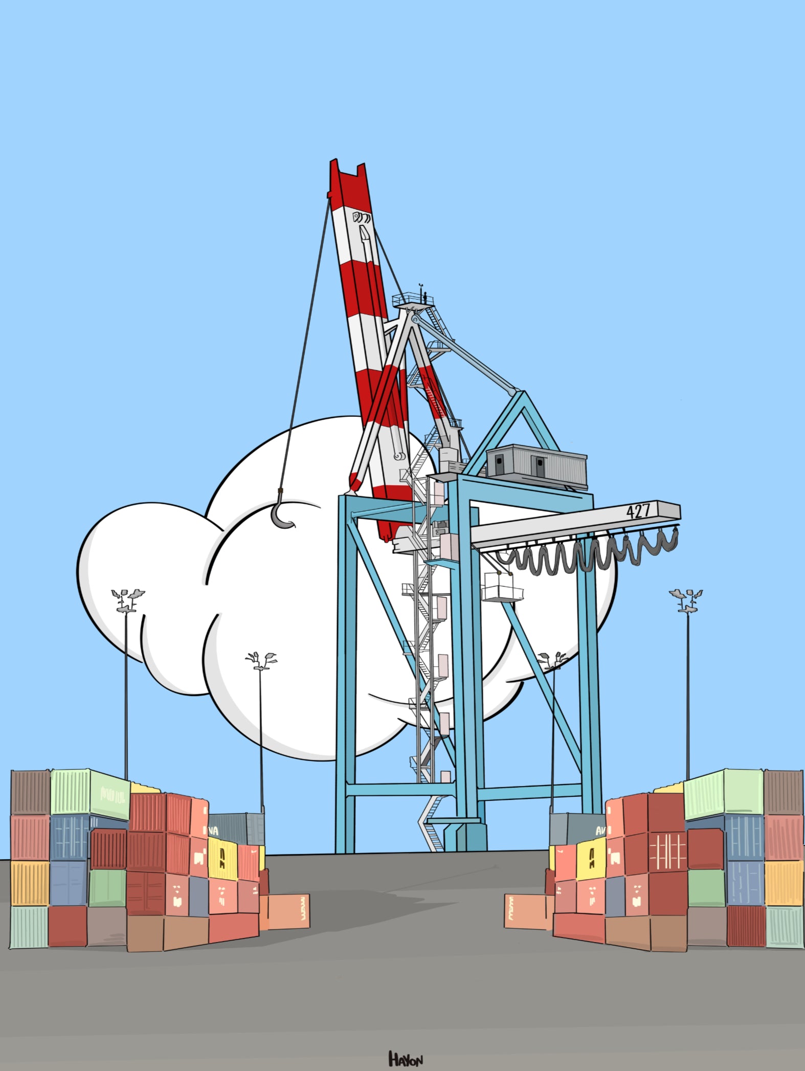 מנוף מרים ענן Lifting Clouds