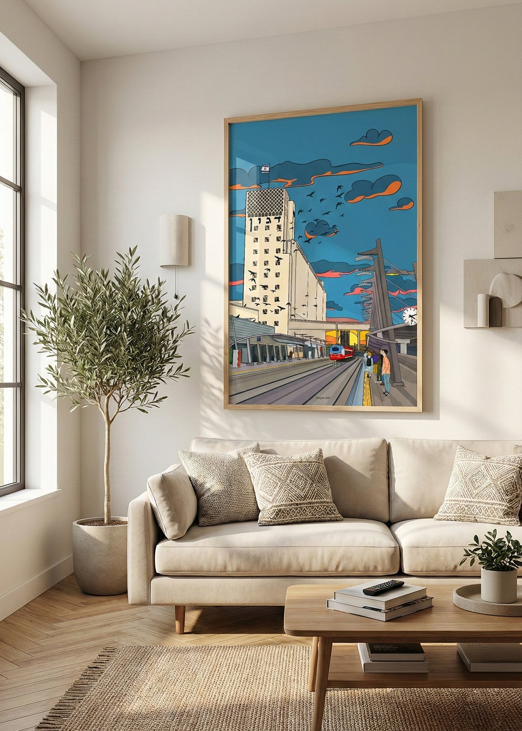 Dagon at sundown דגון בשקיעה