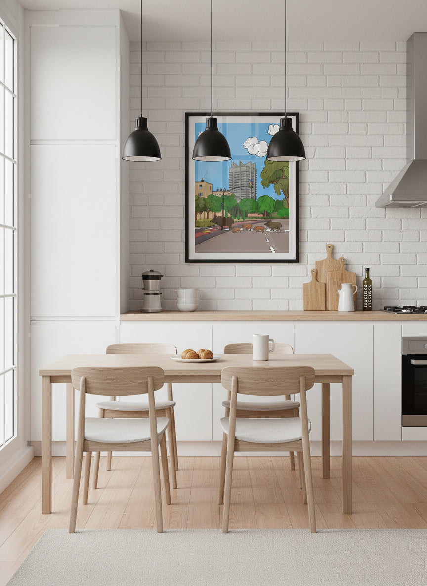 חזירים בקרית אליעזר Boars Family