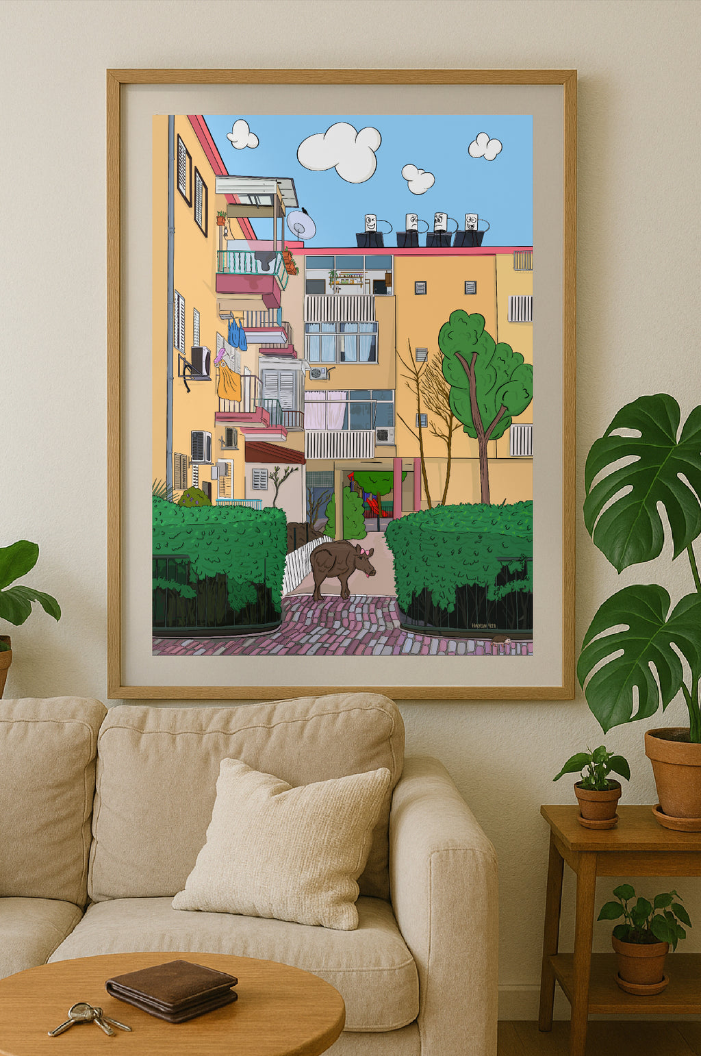 חזירה בשיכון